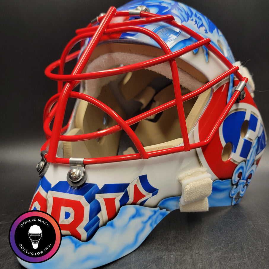 Jakub Dobes Goalie Mask Unsigned 2026 Montreal 