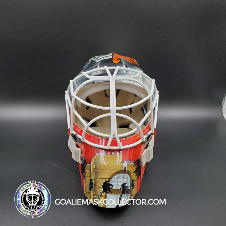 Jean-Sebastien Giguere Signed Goalie Mask Anaheim 2007 Cup Year Signature Edition Autographed