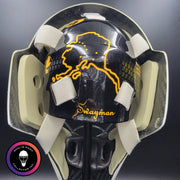 Jeremy Swayman Signed Goalie Mask 2025-26 Boston Tribute Signature Edition Autographed