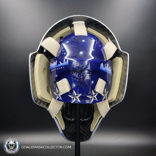 Jeremy Swayman Signed Goalie Mask 2025 4 Nations Team USA Signature Edition Autographed