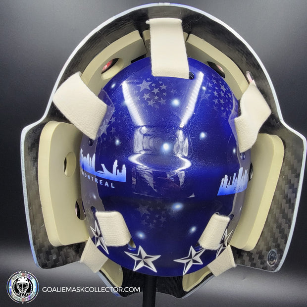 Jeremy Swayman Signed Goalie Mask 2025 4 Nations Team USA Signature Edition Autographed