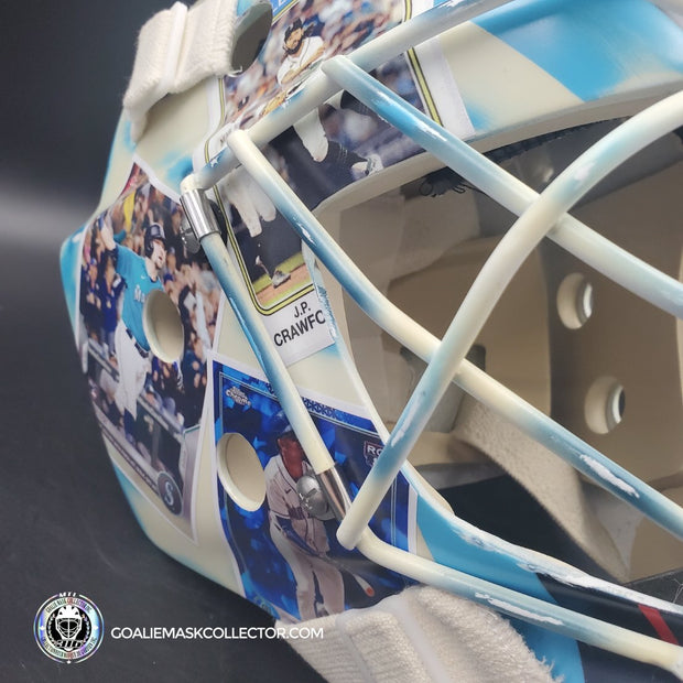 Joey Daccord Goalie Mask Unsigned Seattle 2024 Winter Classic Baseball Cards Tribute