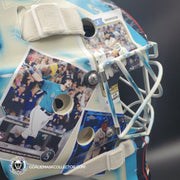 Joey Daccord Goalie Mask Unsigned Seattle 2024 Winter Classic Baseball Cards Tribute