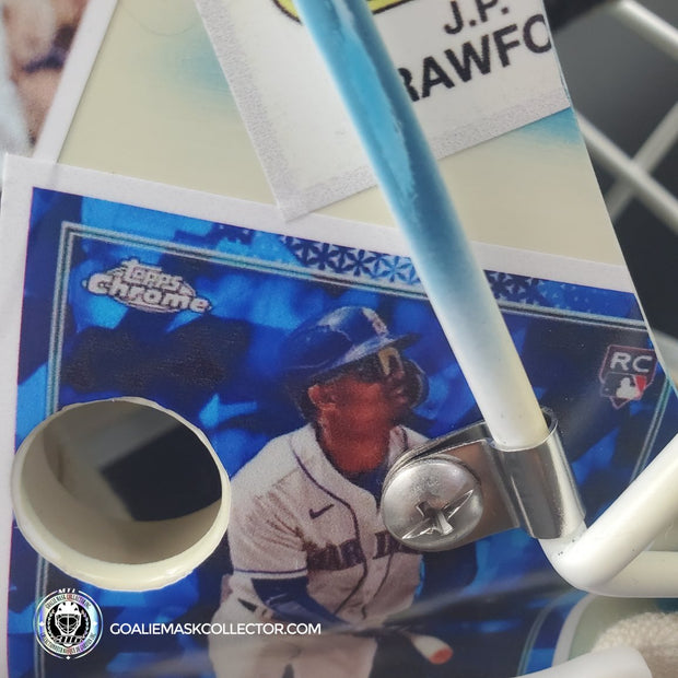 Joey Daccord Goalie Mask Unsigned Seattle 2024 Winter Classic Baseball Cards Tribute