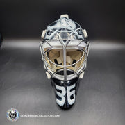 John Gibson Goalie Mask Unsigned 2017 Anaheim V1 Tribute