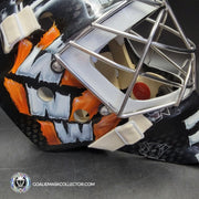 John Gibson Goalie Mask Unsigned 2017 Anaheim V1 Tribute