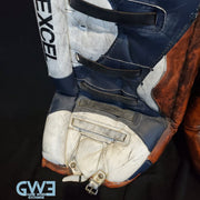John Vanbiesbrouck Game Worn Pads Photomatched to New York Islanders and New Jersey Devils AS-02999