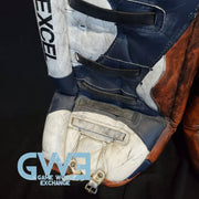 John Vanbiesbrouck Game Worn Pads Photomatched to New York Islanders and New Jersey Devils AS-02999