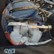 John Vanbiesbrouck Game Worn Pads Photomatched to New York Islanders and New Jersey Devils AS-02999
