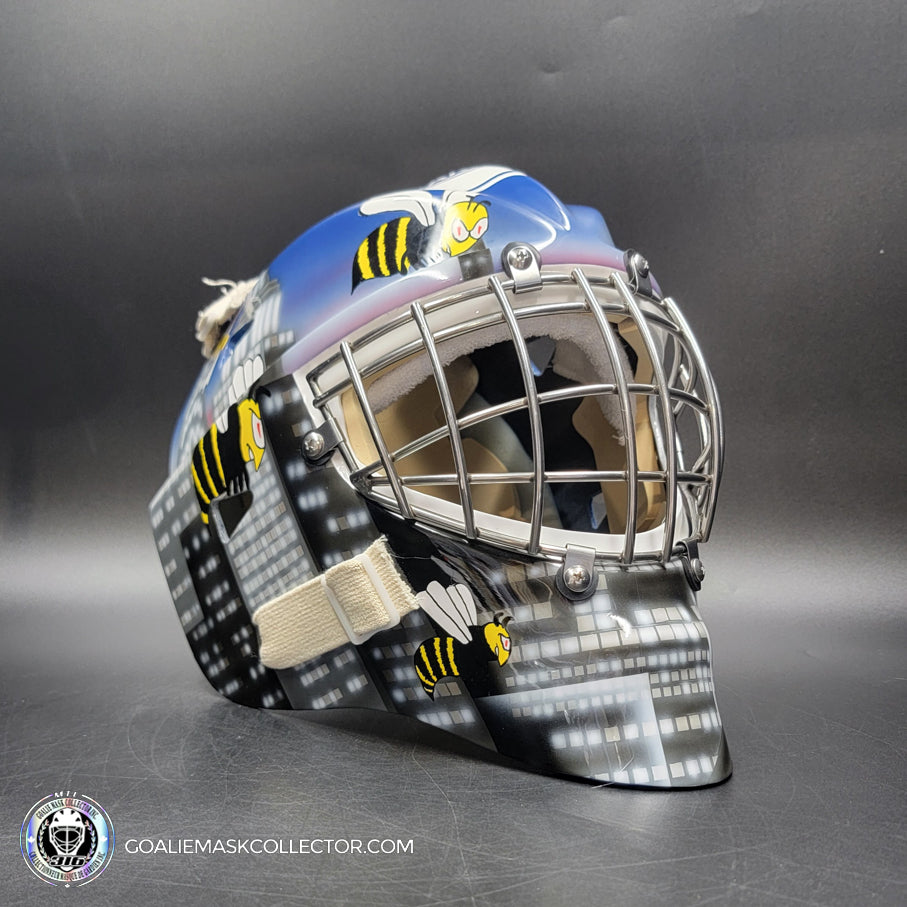 John Vanbiesbrouck Goalie Mask Unsigned New York BEE316 Tribute. Goalie Mask Collector.