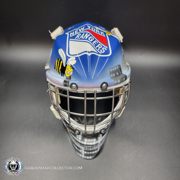 John Vanbiesbrouck Goalie Mask Unsigned New York BEE316 Tribute