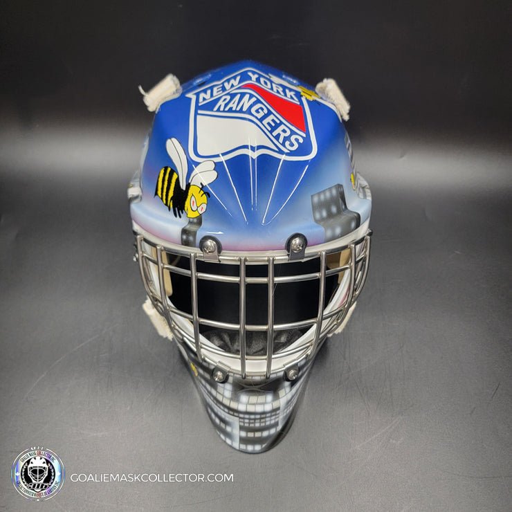 John Vanbiesbrouck Goalie Mask Unsigned New York BEE316 Tribute