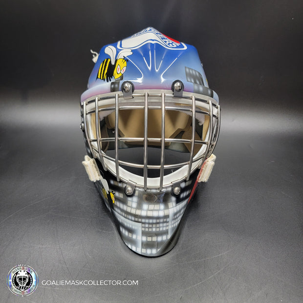 John Vanbiesbrouck Goalie Mask Unsigned New York BEE316 Tribute