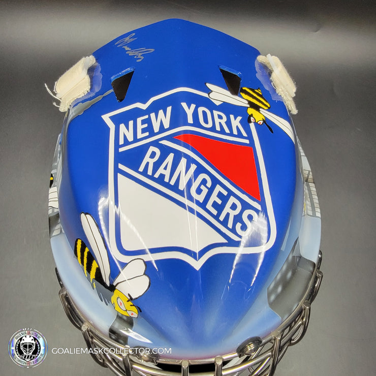 John Vanbiesbrouck Goalie Mask Unsigned New York BEE316 Tribute