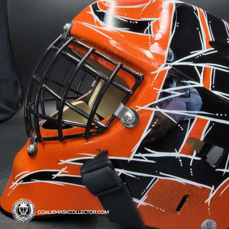 John Vanbiesbrouck Signed Goalie Mask BEE316 Philadelphia V3 Signature Edition Autographed
