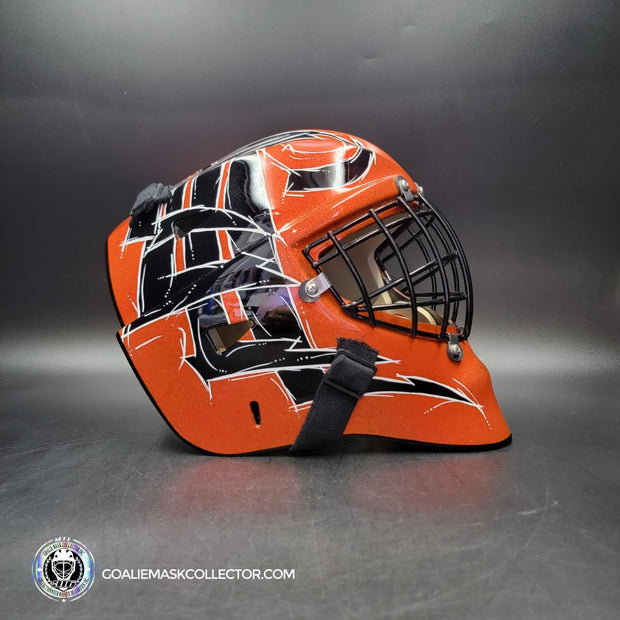 John Vanbiesbrouck Signed Goalie Mask BEE316 Philadelphia V3 Signature Edition Autographed