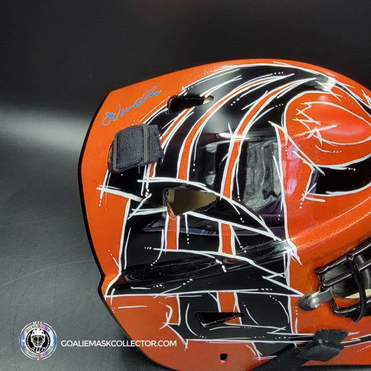 John Vanbiesbrouck Signed Goalie Mask BEE316 Philadelphia V3 Signature Edition Autographed