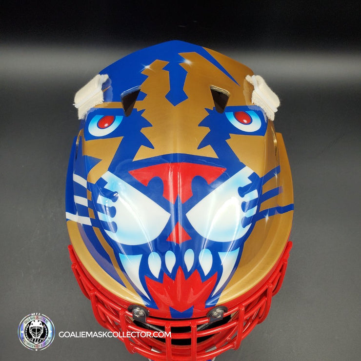 John Vanbiesbrouck Signed Goalie Mask Florida BEE316 V2 Signature Edition Autographed