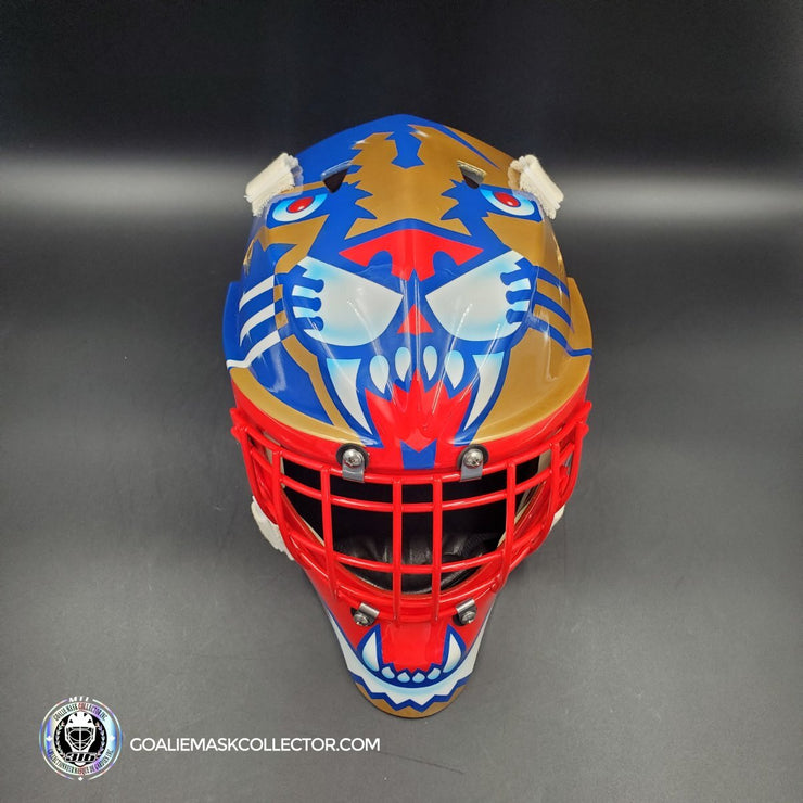 John Vanbiesbrouck Signed Goalie Mask Florida BEE316 V2 Signature Edition Autographed