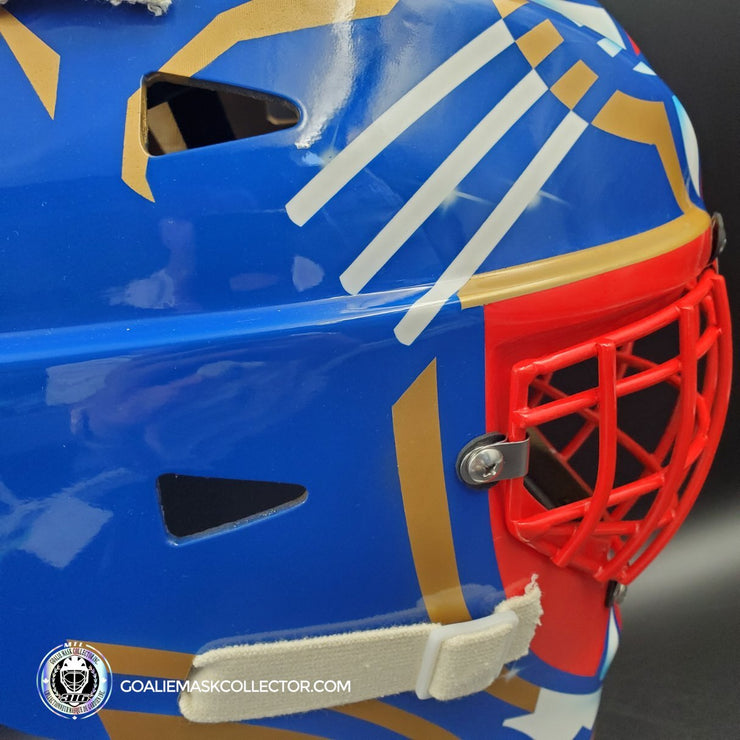 John Vanbiesbrouck Signed Goalie Mask Florida BEE316 V2 Signature Edition Autographed