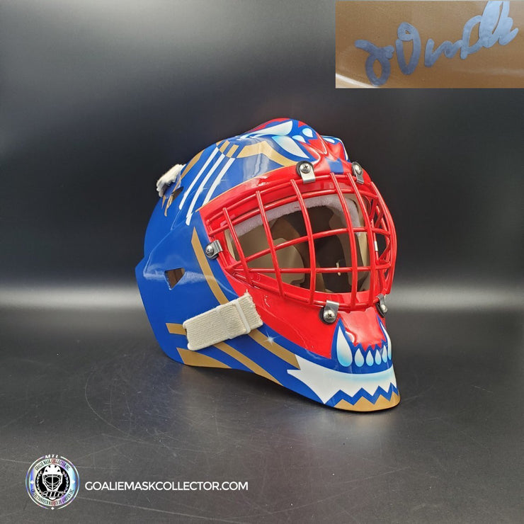John Vanbiesbrouck Signed Goalie Mask Florida BEE316 V2 Signature Edition Autographed