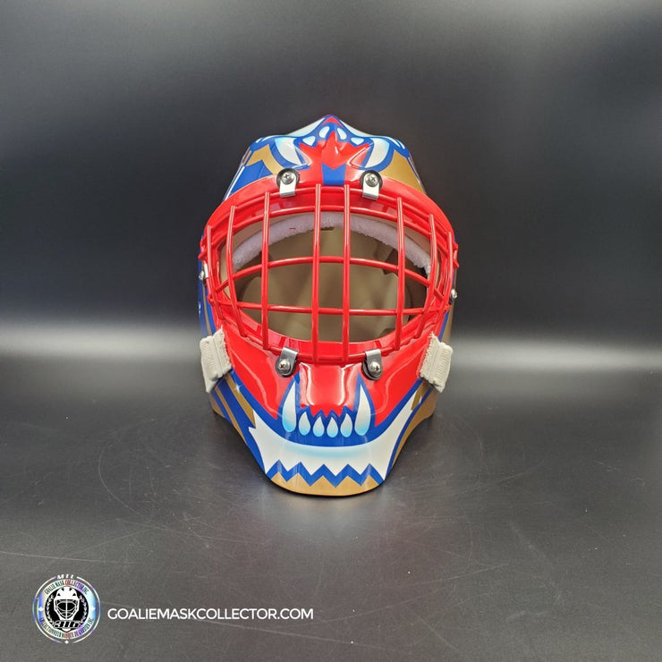 John Vanbiesbrouck Signed Goalie Mask Florida BEE316 V2 Signature Edition Autographed