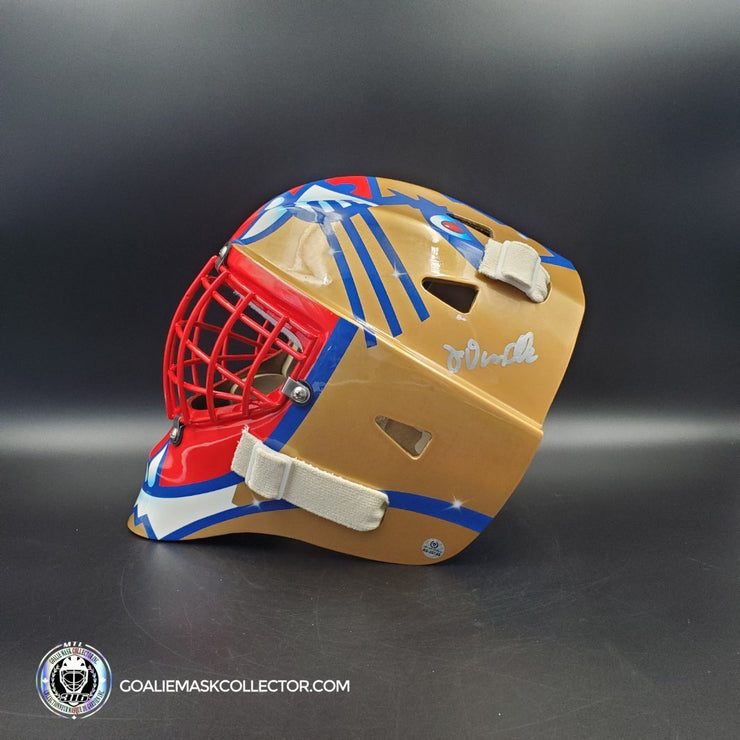 John Vanbiesbrouck Signed Goalie Mask Florida BEE316 V2 Signature Edition Autographed