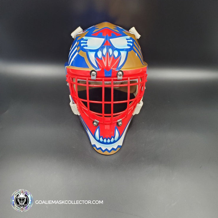 John Vanbiesbrouck Signed Goalie Mask Florida BEE316 V2 Signature Edition Autographed