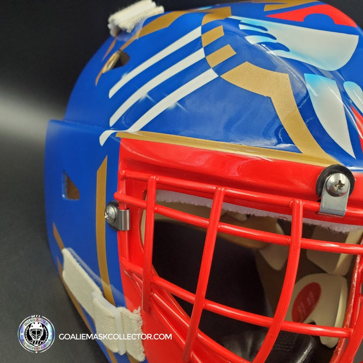 John Vanbiesbrouck Signed Goalie Mask Florida BEE316 V2 Signature Edition Autographed