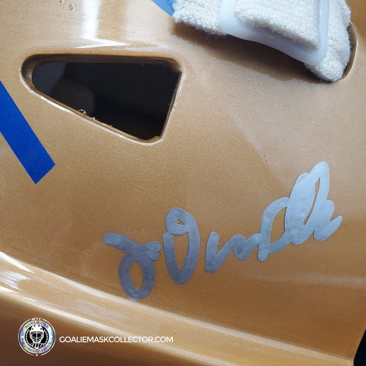 John Vanbiesbrouck Signed Goalie Mask Florida BEE316 V2 Signature Edition Autographed