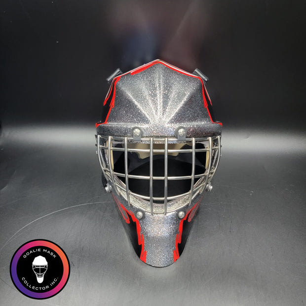 John Vanbiesbrouck Signed Goalie Mask New Jersey BEE316 Signature Edition Tribute