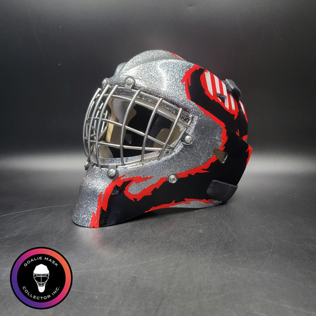 John Vanbiesbrouck Signed Goalie Mask New Jersey BEE316 Signature Edition Tribute