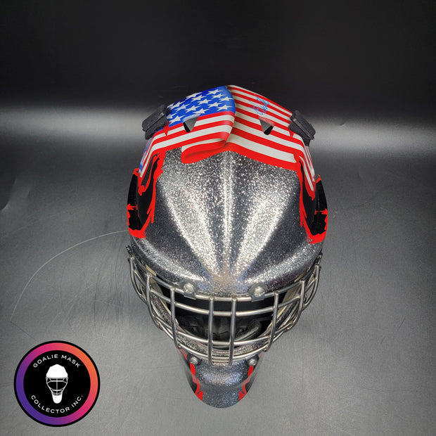 John Vanbiesbrouck Signed Goalie Mask New Jersey BEE316 Signature Edition Tribute