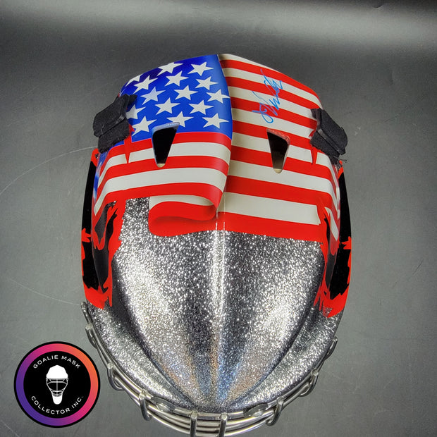 John Vanbiesbrouck Signed Goalie Mask New Jersey BEE316 Signature Edition Tribute