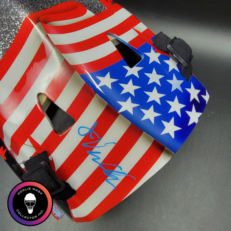 John Vanbiesbrouck Signed Goalie Mask New Jersey BEE316 Signature Edition Tribute