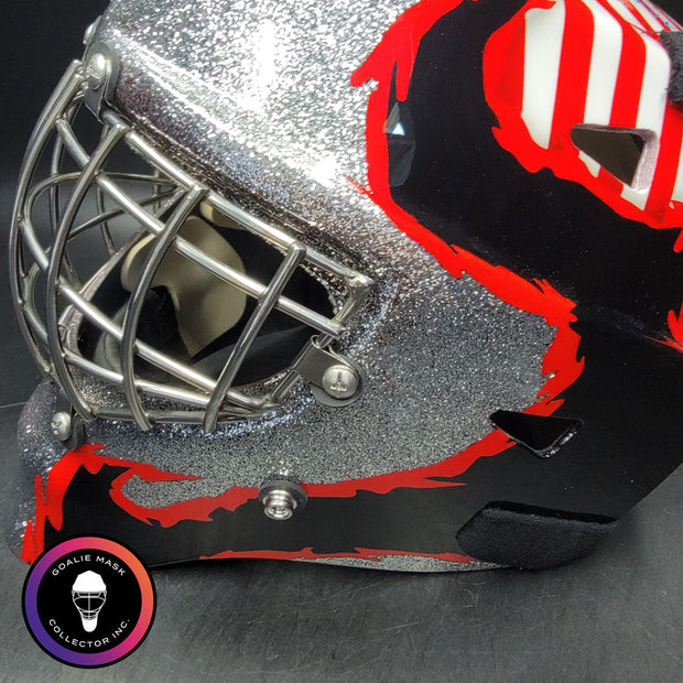John Vanbiesbrouck Signed Goalie Mask New Jersey BEE316 Signature Edition Tribute