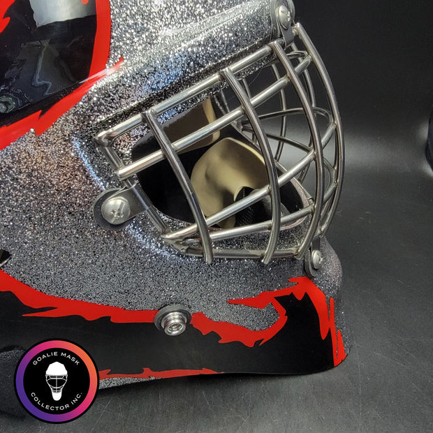 John Vanbiesbrouck Signed Goalie Mask New Jersey BEE316 Signature Edition Tribute