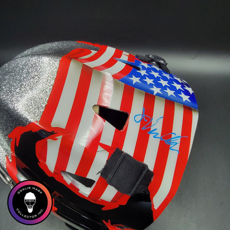 John Vanbiesbrouck Signed Goalie Mask New Jersey BEE316 Signature Edition Tribute