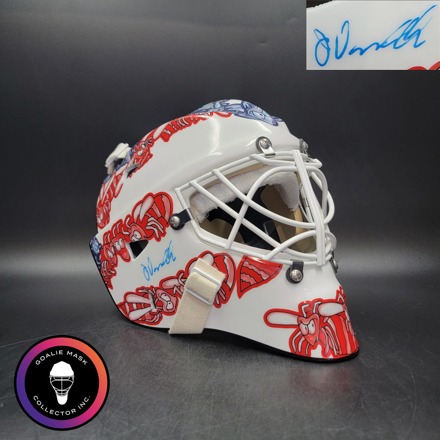 John Vanbiesbrouck Signed Goalie Mask Team USA BEE316 Signature Edition