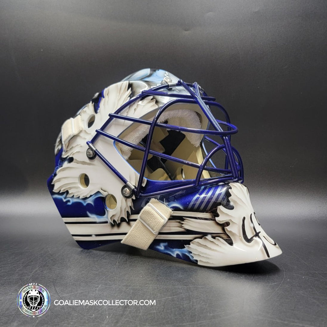 Jonathan Bernier Goalie Mask Unsigned Toronto V1 Tribute