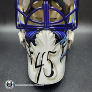 Jonathan Bernier Goalie Mask Unsigned Toronto V1 Tribute
