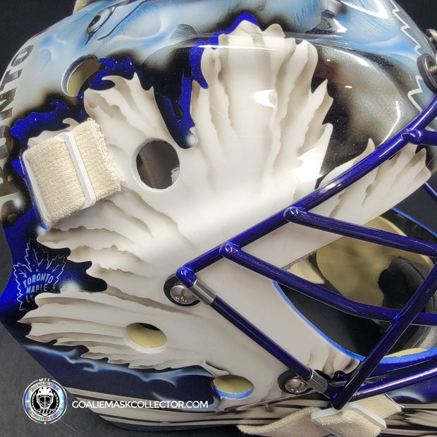 Jonathan Bernier Goalie Mask Unsigned Toronto V1 Tribute