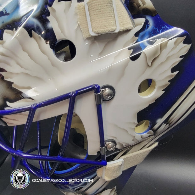 Jonathan Bernier Goalie Mask Unsigned Toronto V1 Tribute