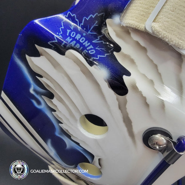 Jonathan Bernier Goalie Mask Unsigned Toronto V1 Tribute