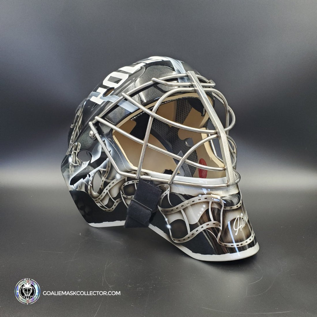 Jonathan Quick Goalie Mask Unsigned Los Angeles Kelly Hrudey Tribute Painted on  Sportmask X8 PRO