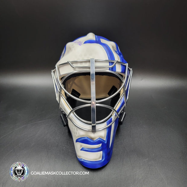 Jonathan Quick Signed Goalie 2024-25 New York Signature Edition Painted on Sportmask Pro 3i