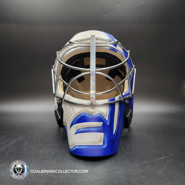 Jonathan Quick Signed Goalie 2024-25 New York Signature Edition Painted on Sportmask Pro 3i