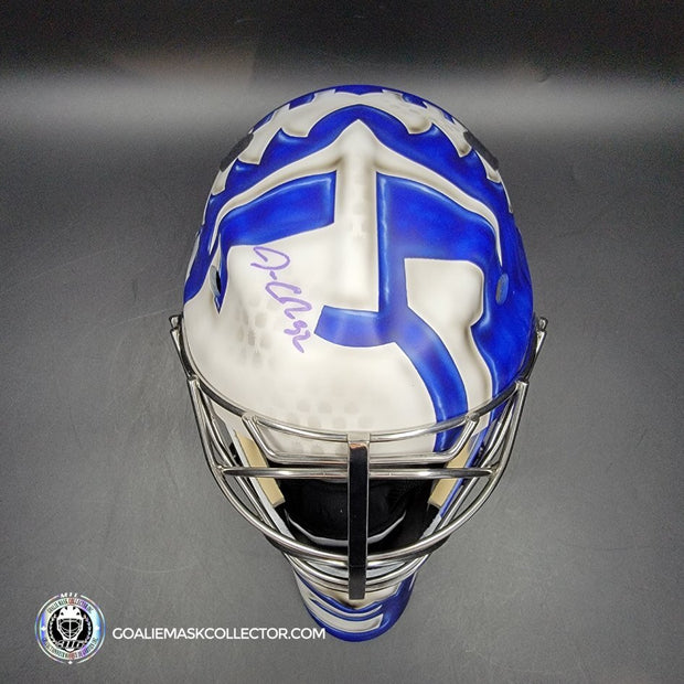 Jonathan Quick Signed Goalie 2024-25 New York Signature Edition Painted on Sportmask Pro 3i