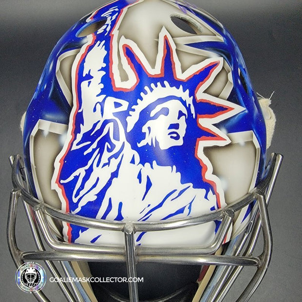 Jonathan Quick Signed Goalie 2024 New York NYPD & FDNY V3 Signature Edition Autographed