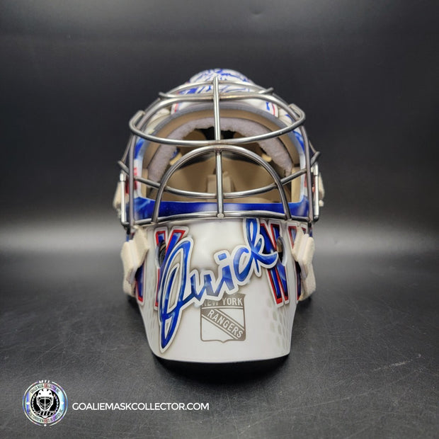 Jonathan Quick Signed Goalie 2024 New York NYPD & FDNY V3 Signature Edition Autographed